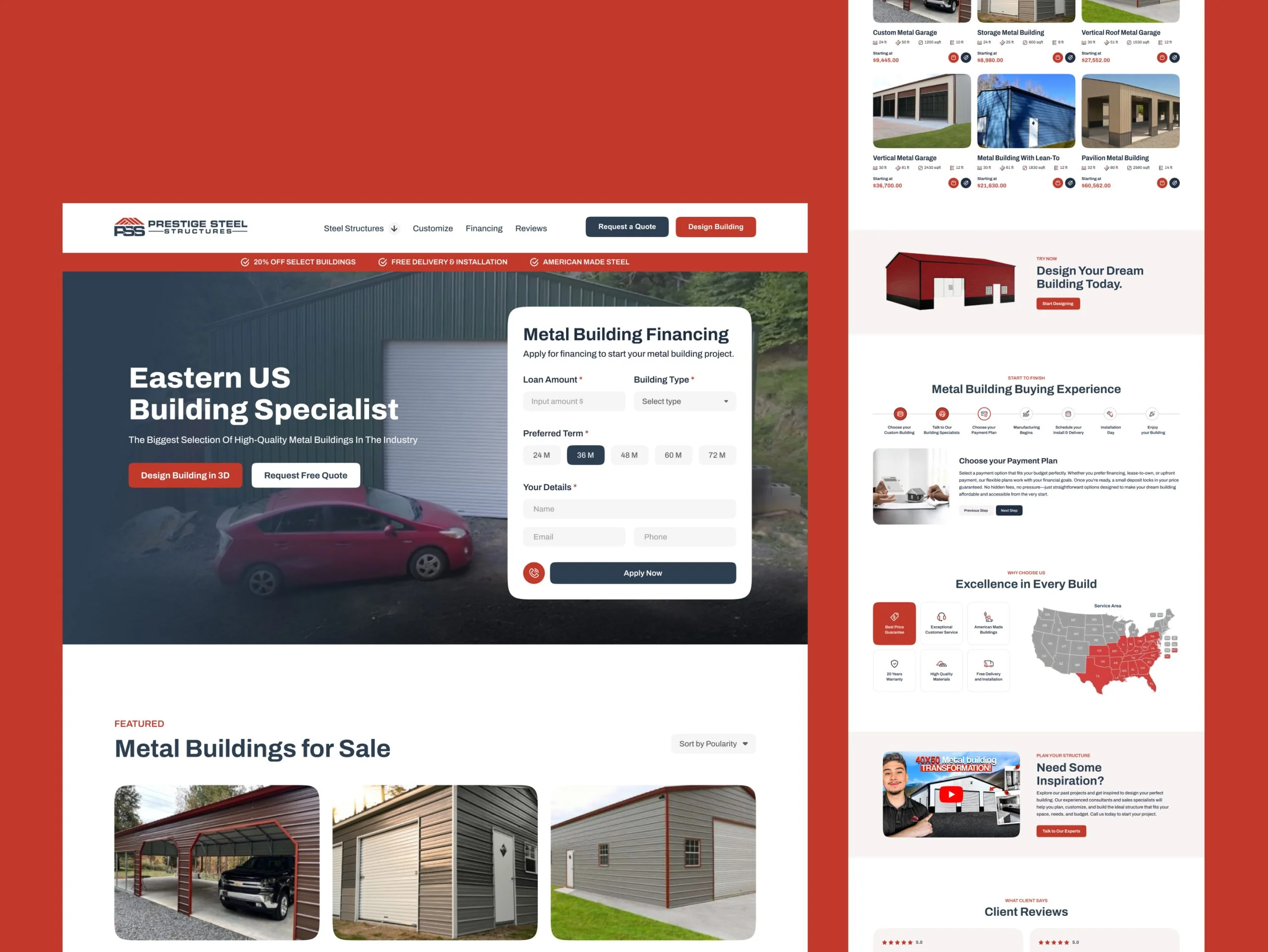 Construction Company Website