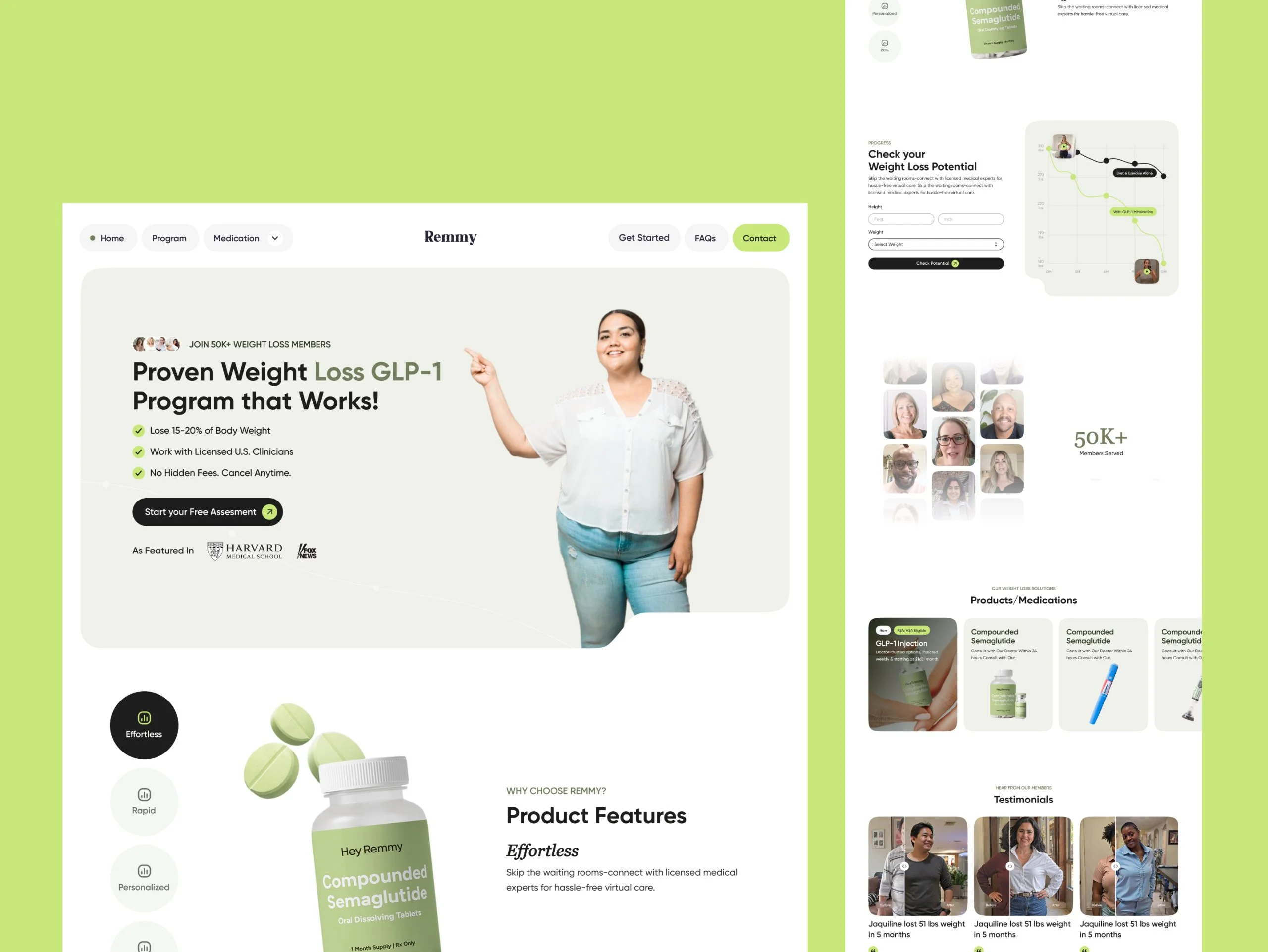 Weight Loss Healthcare Website